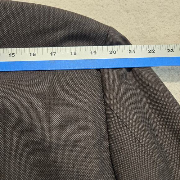 Lauren Ralph Lauren 100% Wool Suit Jacket Sports Coat Men's 44L Dark Brown - Picture 11 of 15